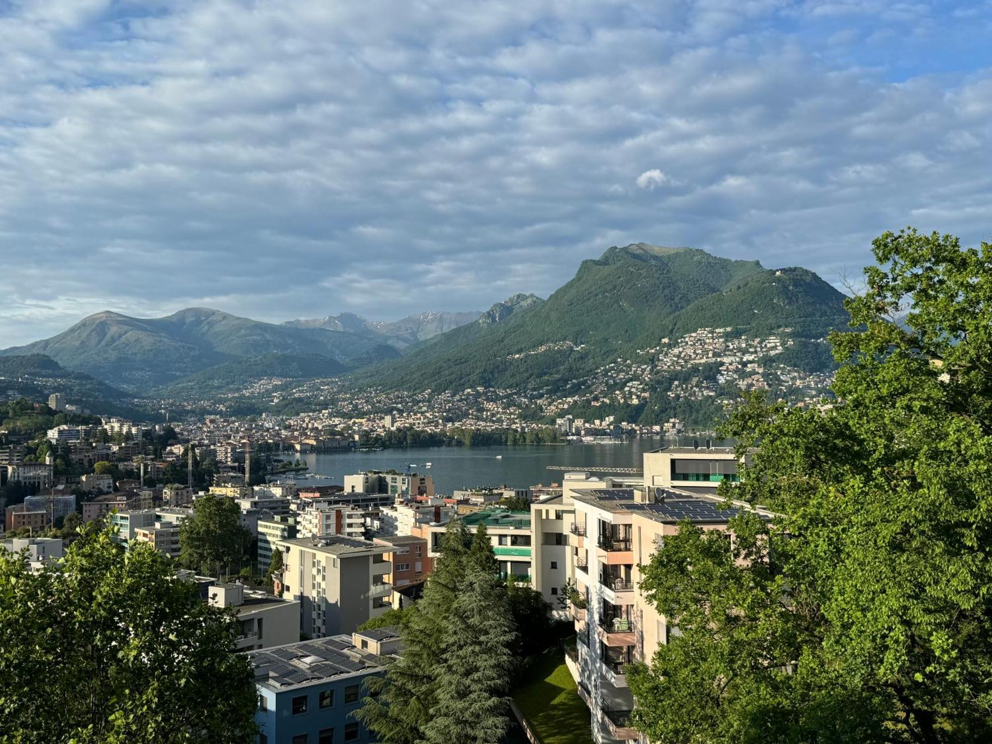 Panorama Suite In Lugano - Pazzallo Paradiso Exteriér fotografie