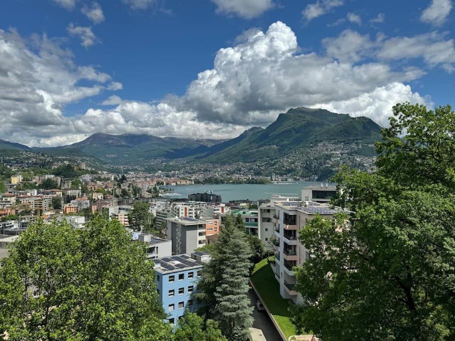 Panorama Suite In Lugano - Pazzallo Paradiso Exteriér fotografie