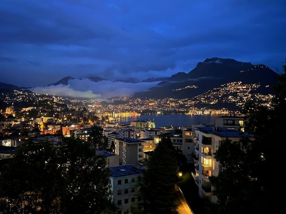 Panorama Suite In Lugano - Pazzallo Paradiso Exteriér fotografie