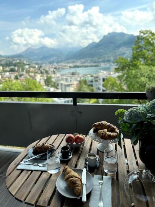 Panorama Suite In Lugano - Pazzallo Paradiso Exteriér fotografie