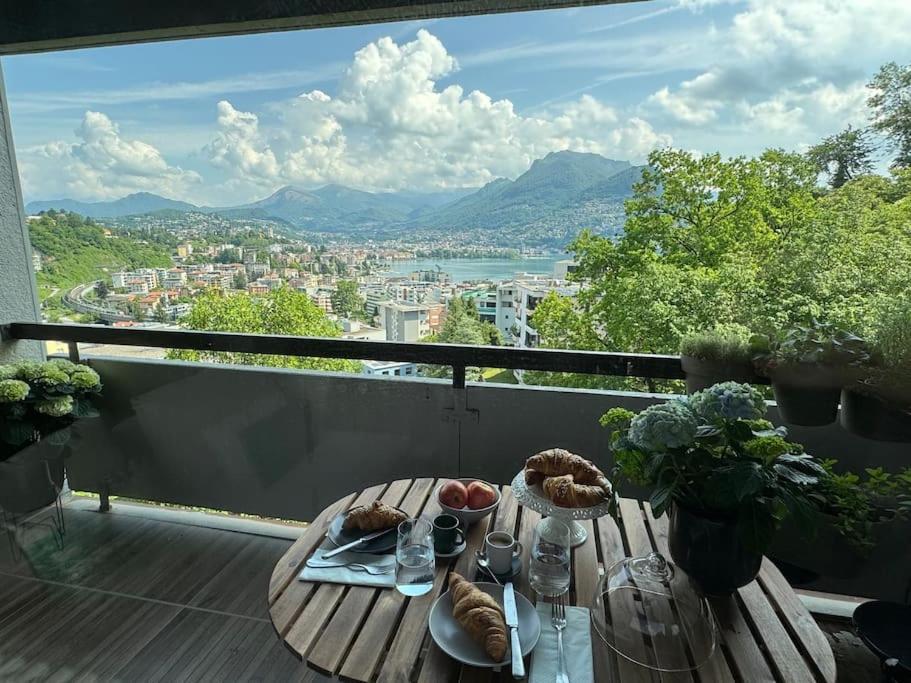Panorama Suite In Lugano - Pazzallo Paradiso Exteriér fotografie