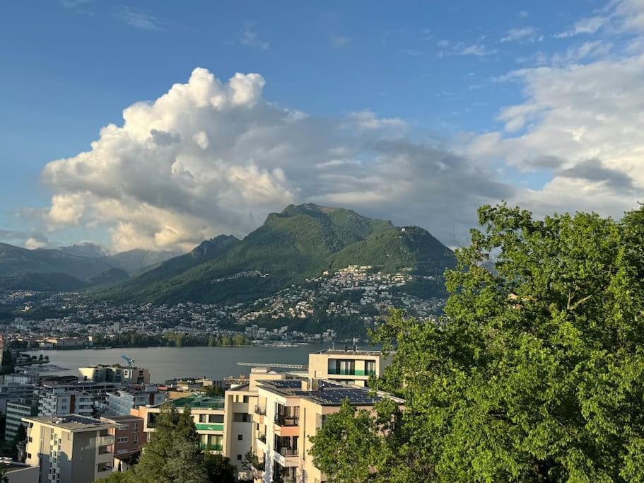 Panorama Suite In Lugano - Pazzallo Paradiso Exteriér fotografie
